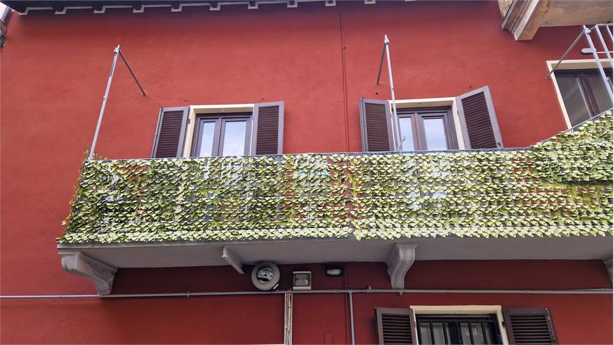 Esterno balcone lato cortile