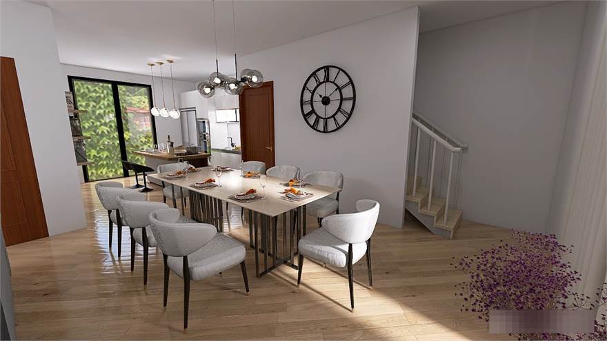 Render zona giorno
